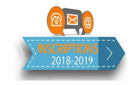 Inscriptions 2018 - 2019 - reprise cours dès lundi 10 septembre
