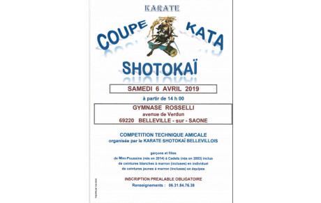 COUPE KATA SHOTOKAI 6/04/2019