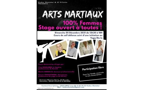 Après-midi Self défense/Shiatsu 100% femmes ! 